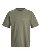 Jack & Jones T-shirt Owen Branding Army heren