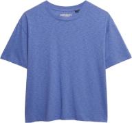 Superdry T-shirt Crew Blauw dames