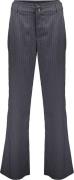 Geisha Pantalon Pinstripe Tape Grijs dames