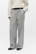 Object Pantalon Lisa Wide AOP Off White dames