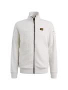 Pme Legend Vest Jacquard Interlock French Terry Grijs heren