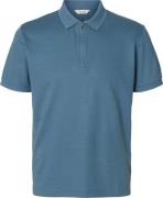 Selected Homme Polo Fave Blauw heren