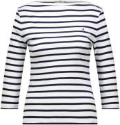 Tommy Hilfiger T Shirt Slim boat neck Blauw dames