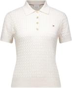 Tommy Hilfiger Trui Polo Off White dames