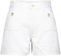 Tommy Hilfiger Short Denim Mini Off White dames