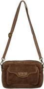 Bomont Tas Jessa Suede Taupe dames