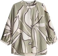 Opus Blouse Faloom met fijne print Army dames