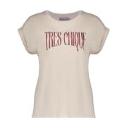 Geisha T-shirt Tres Chique Kaki dames