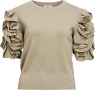 Object Pullover Diandra Taupe dames