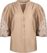 Nukus Blouse Rosie  Camel dames