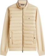 Tommy Hilfiger Jas Mix Media  Kaki heren