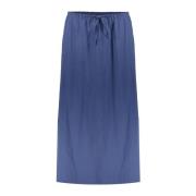 Geisha Rok Lace Waistband Indigo dames