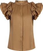 Aaiko Blouse Gezana Cognac dames