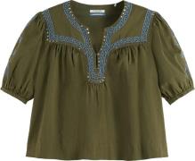 Scotch & Soda Blouse Groen dames