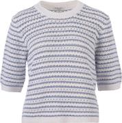 Enjoy Pull halve mouw Blauw dames