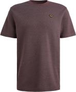 Pme Legend T-shirt Two Tone Texture Paars heren