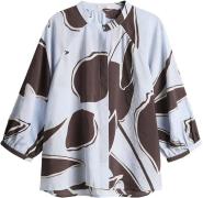 Opus Blouse Faloom met fijne print Grijs dames