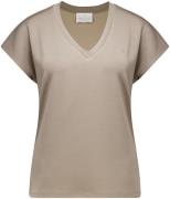 Aimée The Label Top Ingrid Taupe dames