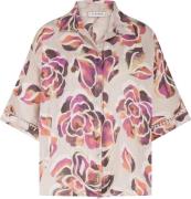 In Shape Blouse Femme AOP  Beige dames