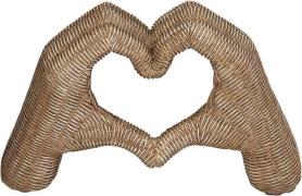 Bomont Collection Ornament Handen 24.5x9.5x15.2cm Beige heren