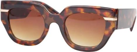 Zusss Zonnebril gevlamd Bruin dames