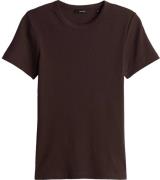 Opus Top Samuna Scallop Bruin dames