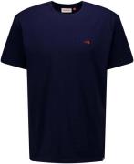 Revolution T-shirt Loose Fit Navy heren