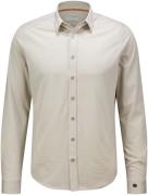 Cast Iron Overhemd Tec Fine Jersey Kaki heren