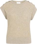 Yaya Mouwloze Trui Bruin dames