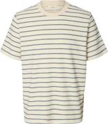 Selected Homme Polo Django Stripe Blauw heren