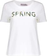 Geisha T-shirt sequences Off White dames