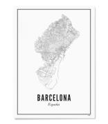 Wijck Decoratieve objecten Barcelona City Wit