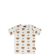 SNURK Nachtmode & Loungewear Teddy Classics T-shirt Kids Wit