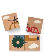 Liewood Baby Accessoires Aage Puzzle Bruin