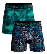 Muchachomalo Boxershorts Men 2-Pack Boxer Shorts Lords Groen