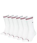 Tommy Hilfiger Sokken Iconic Sock 6-Pack Wit