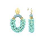 Classic Earring Glassberry Combi Oval M