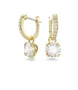 Constella Drop Earrings Round Cut