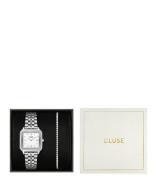 Gift Box Gracieuse Watch Steel White & Eleve Tennis Bracelet