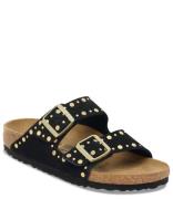 Arizona Rivets Suede Leather Narrow