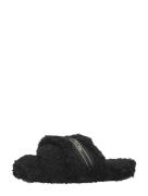Tommy Hilfiger - Sherpa Fur Home Slippers Straps