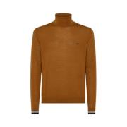 Gestreepte Turtle Manchet Sun68 , Brown , Heren