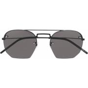 Stijlvolle zonnebril Saint Laurent , Black , Heren