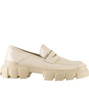 Beige Patent Leren Loafers voor Dames Högl , Beige , Dames