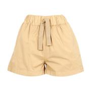 Short Shorts Semicouture , Brown , Dames