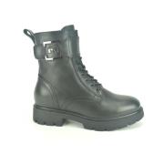 Zwart Boot N. +Gar. DZ Nerogiardini , Black , Dames