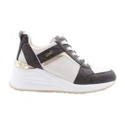 Canzo Dames Sneakers - Stijlol en Comfortabel Liu Jo , Beige , Dames