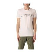 T-shirt Dondup , White , Heren