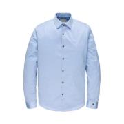 Overhemd- CI L/S Shirt Corbra Cast Iron , Blue , Heren