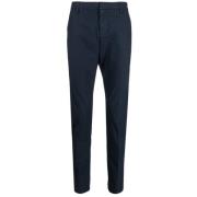 Up235 Cse126U PTD DU Chinos Broek Dondup , Blue , Heren